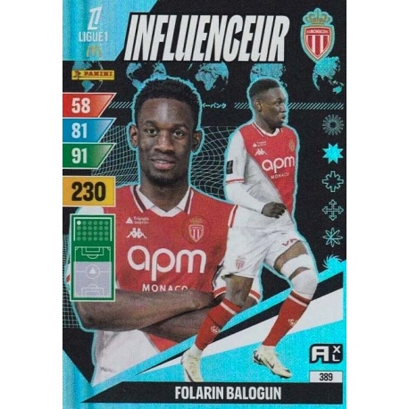 Folarin Balogun Influenceur AS Monaco 389