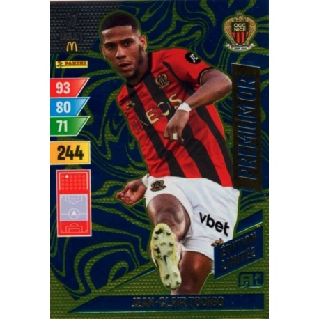 Jean-Clair Todibo Édition Limitée Premium Or OGC Nice