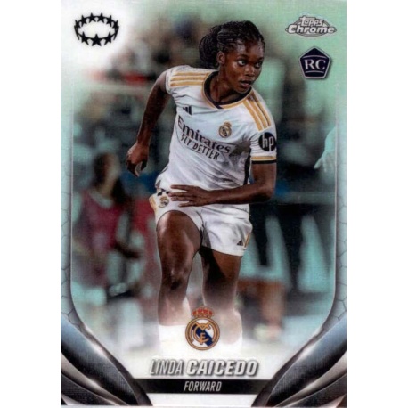 Linda Caicedo Refractor Real Madrid 18