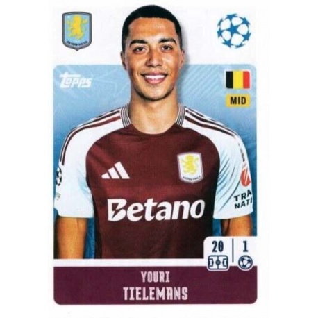 Youri Tielemans Aston Villa 72