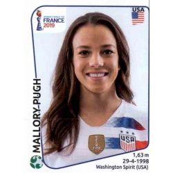 Mallory Pugh United States 417 Panini Fifa Women's World Cup France 2019 