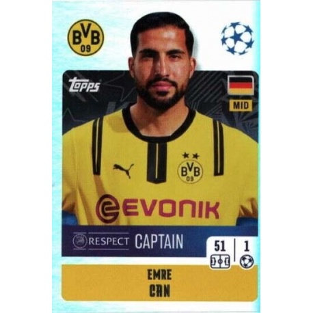 Emre Can Captain Borussia Dortmund 125