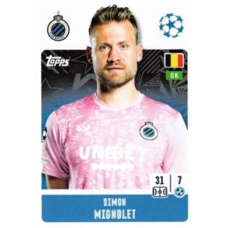 Simon Mignolet Club Brugge KV 150