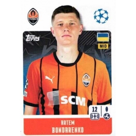 Artem Bondarenko Shakhtar Donetsk 205