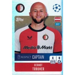 Gernot Trauner Captain Feyenoord 209