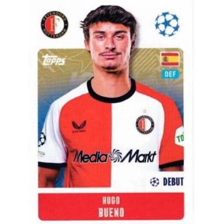 Hugo Bueno Feyenoord 213