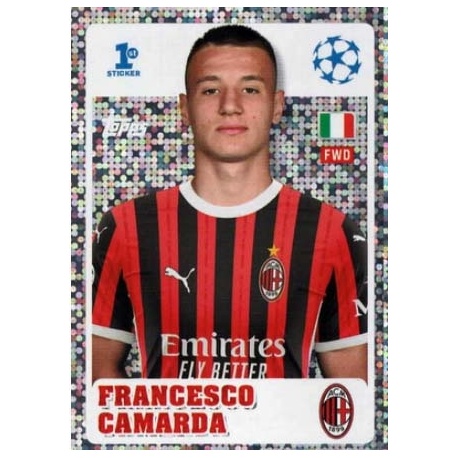 Francesco Camarda AC Milan 1st Sticker 244