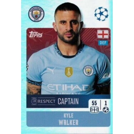 Kyle Walker Captain Manchester City 272