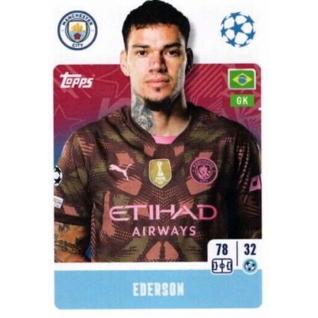 Ederson Manchester City 273