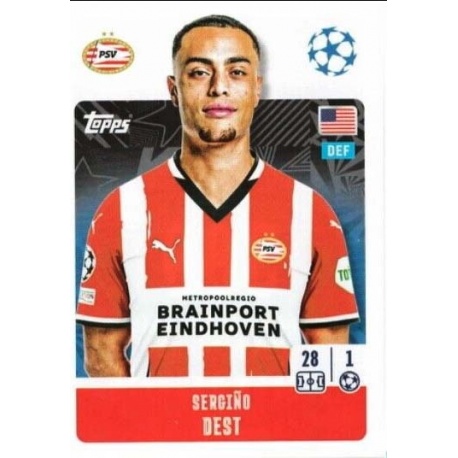 Sergiño Dest PSV Eindhoven 300