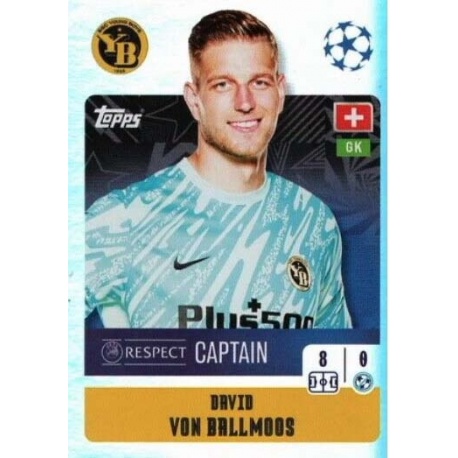 David von Ballmoos Captain BSC Young Boys 432