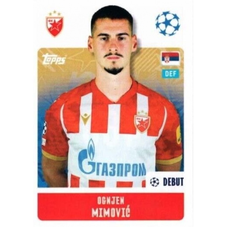 Ognjen Mimović FK Crvena Zvezda 460