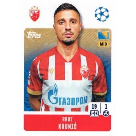 Rade Krunić FK Crvena Zvezda 462