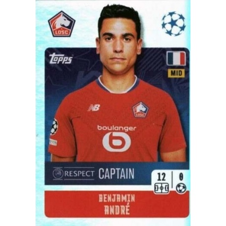 Benjamin André Captain LOSC Lille 480