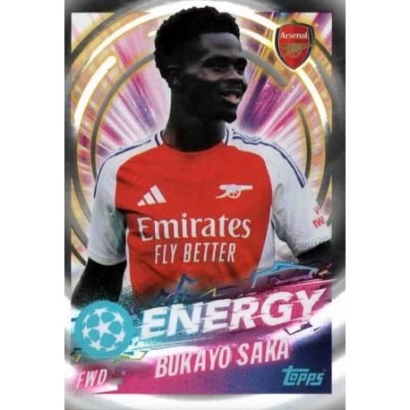 Bukayo Saka Energy 525