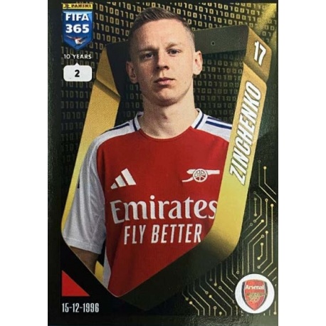 Oleksandr Zinchenko Arsenal 69