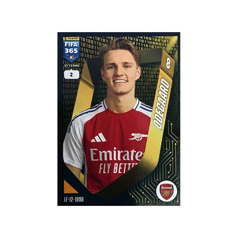 Sale Online Martin Ødegaard Arsenal Fifa 365 2025 Stickers