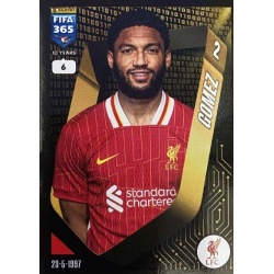 Joe Gomez Liverpool 81