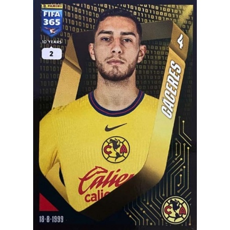 Sebastián Cáceres Club América 277