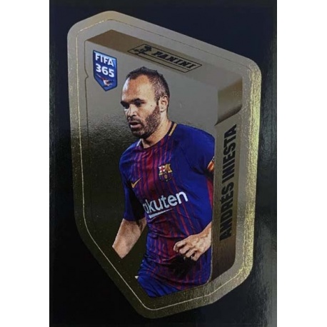 Andrés Iniesta Barcelona My Golden Team INI