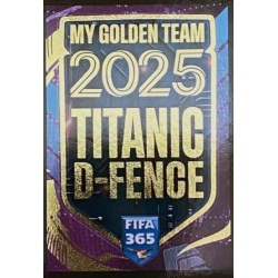 Titanic D-Fence Logo My Golden Team DFE