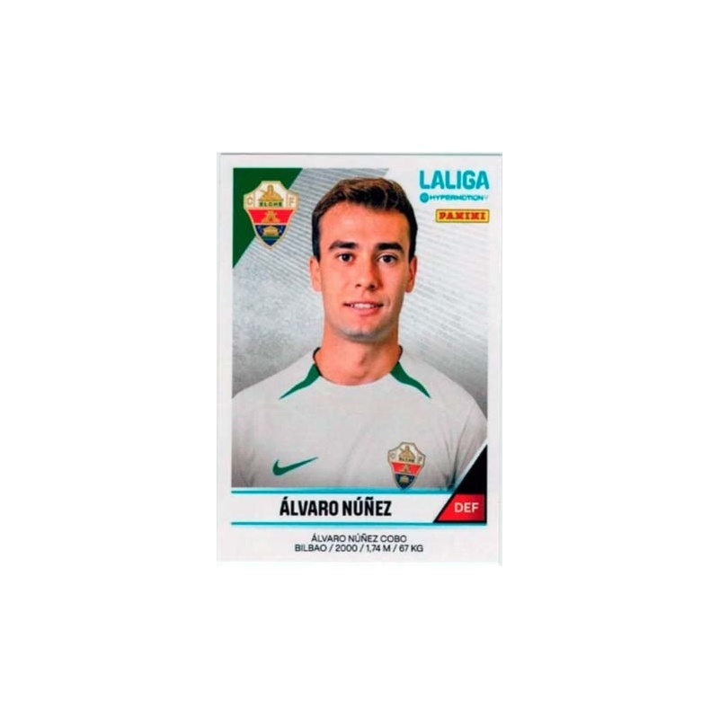 Buy Sticker Álvaro Núñez Elche Stickers Panini Liga Hypermotion 24 25