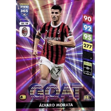 Álvaro Morata GOAT AC Milan EXC18