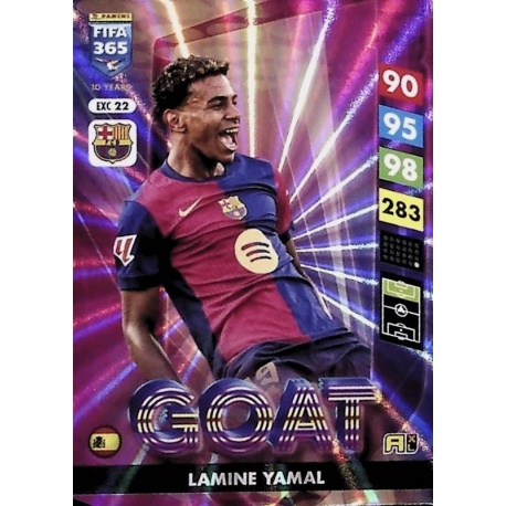 Lamine Yamal GOAT Barcelona EXC22