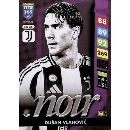 Dušan Vlahović NOIR Juventus EXC38