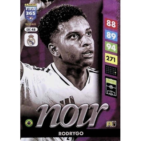 Rodrygo NOIR Real Madrid EXC48