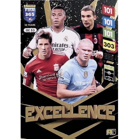 Haaland / Mbappé / Shevchenko / Torres Excellence EXC53