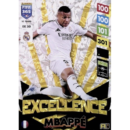 Kylian Mbappé Excellence XXL Real Madrid EXC50