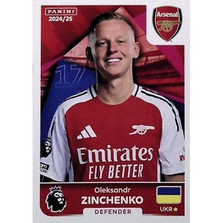 Oleksandr Zinchenko Arsenal 62