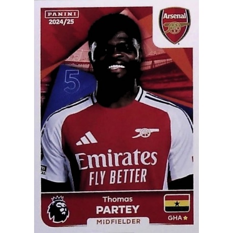 Thomas Partey Arsenal 65