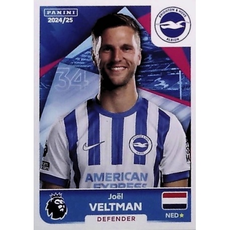 Joël Veltman Brighton & Hove Albion 142