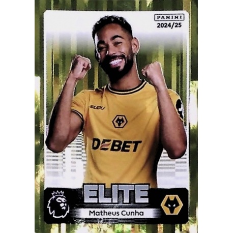 Matheus Cunha Elite Yellow Wolverhampton Wanderers 631