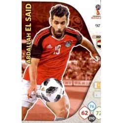 Abdallah El Said Egipto 97 Adrenalyn XL Russia 2018 