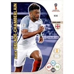 Alex Oxlade-Chamberlain Inglaterra 108 Adrenalyn XL Russia 2018 