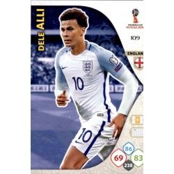 Dele Alli Inglaterra 109 Adrenalyn XL Russia 2018 