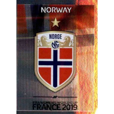 Escudo Norway 62 Panini Fifa Women's World Cup France 2019 