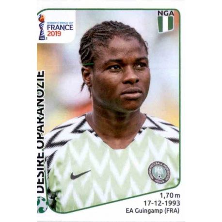 Desire Oparanozie Nigeria 98 Panini Fifa Women's World Cup France 2019 