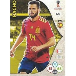 Nacho España 120 Adrenalyn XL Russia 2018 