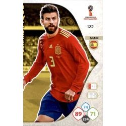 Gerard Piqué España 122 Adrenalyn XL World Cup 2018 