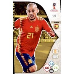 David Silva España 132 Adrenalyn XL Russia 2018 