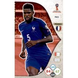 Samuel Umtiti Francia 140 Adrenalyn XL Russia 2018 