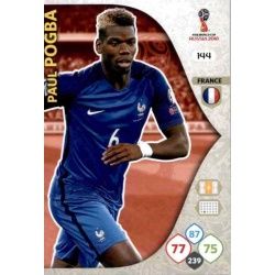 Paul Pogba Francia 144 Adrenalyn XL Russia 2018 