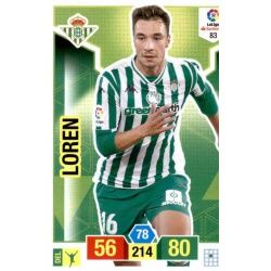 Loren Betis 83 Adrenalyn XL La Liga Santander 2018-19