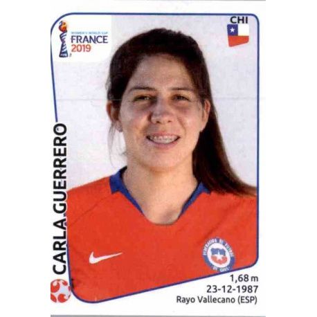 Carlo Guerrero Chile 448 Panini Fifa Women's World Cup France 2019 