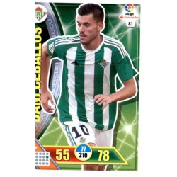 Dani Ceballos Betis 81 Adrenalyn XL La Liga 2016-17