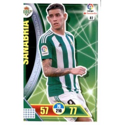 Sanabria Betis 82 Adrenalyn XL La Liga 2016-17